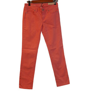 LOFT NWT Modern Straight Colored Jeans Coral Pink Size 2